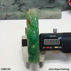 Reseved for Phua Multi-color jade bangle