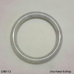 Lavender jade bangle