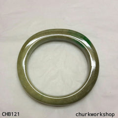 Brown jadeite bangle