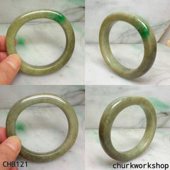 Brown jadeite bangle