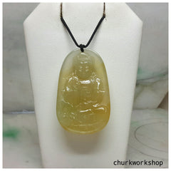Yellow jade Buddha