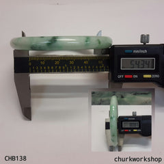 Jade bangle, green jade bangle