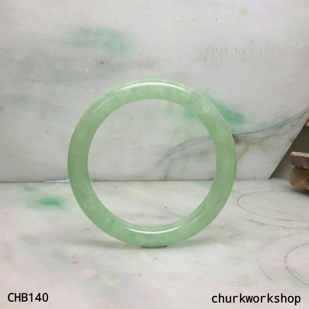 Small green jade bangle