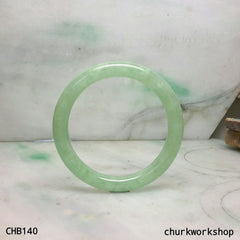 Small green jade bangle