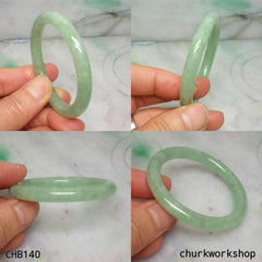 Small green jade bangle