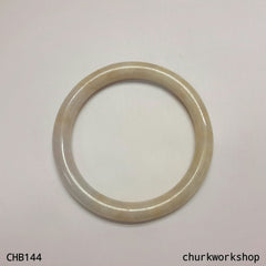 Pale lavender jade bangle