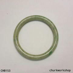 Small light green jade bangle