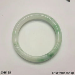 Small light green jade bangle
