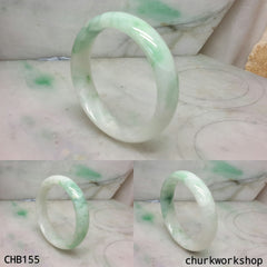 Small light green jade bangle