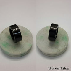 Dark green unisex jade band