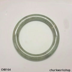 Grayish lavender bangle, light green and lavender jade bangle