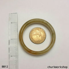 Baby bangle, red jade bangle