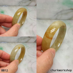 Baby bangle, red jade bangle