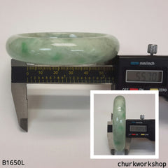 Jade bangle, green jade bangle