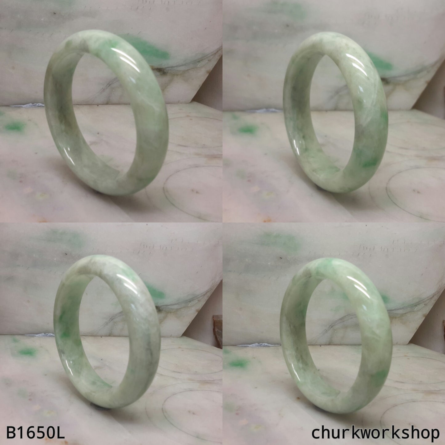 Jade bangle, green jade bangle
