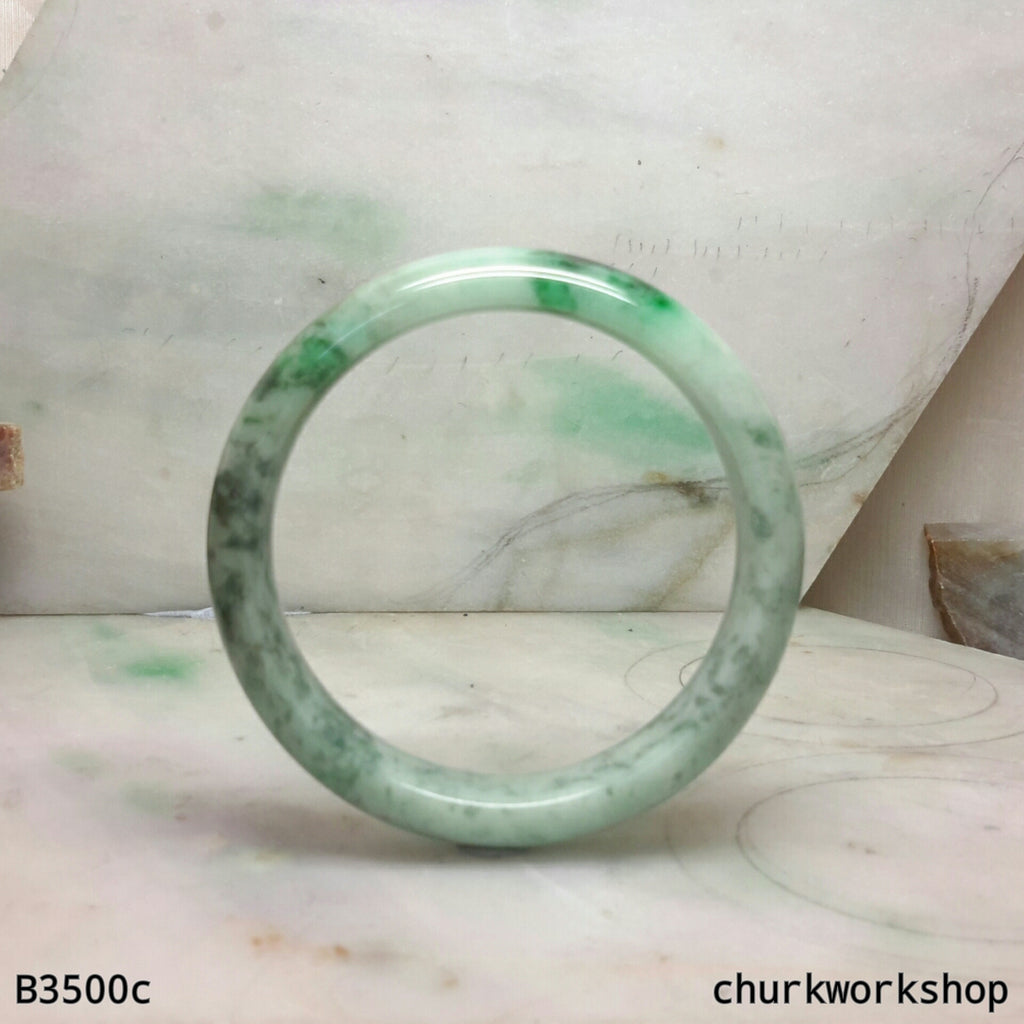 Green jade bangle