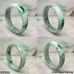 Green jade bangle