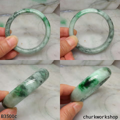 Green jade bangle