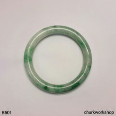 Green jade bangle