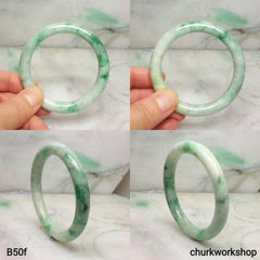 Green jade bangle