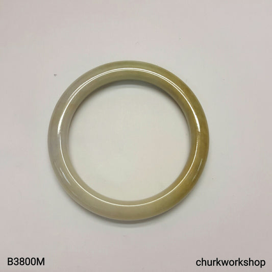 Yellow jade bangle