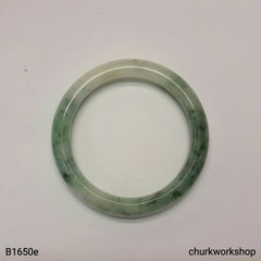 Reserved Spinach green jade bangle