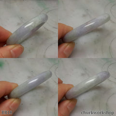 Lavender baby jade bangle