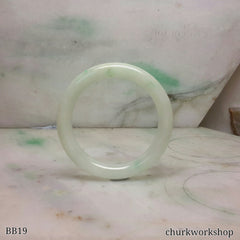 Light green baby jade bangle