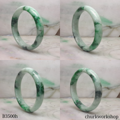 Green jade bangle