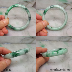 Green jade bangle