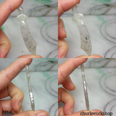 Jade sword pendant