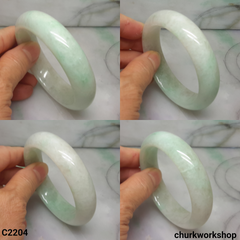 White base jade bangle