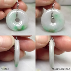 Jade Donut pendant