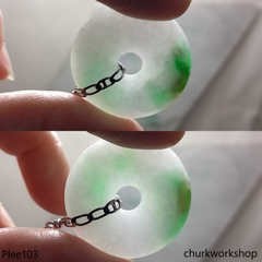 Jade Donut pendant