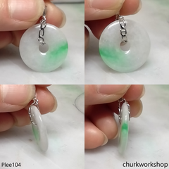 Jade Donut pendant