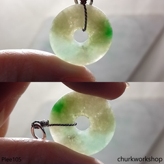 Jade Donut pendant