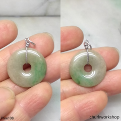Jade Donut pendant