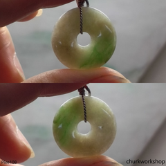 Jade Donut pendant