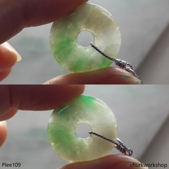 Jade Donut pendant