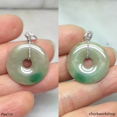 Jade Donut pendant