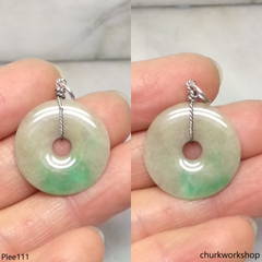 Jade Donut pendant