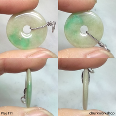 Jade Donut pendant