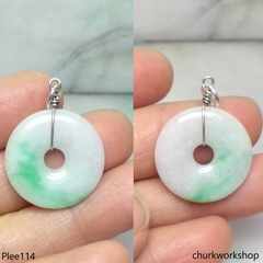 Jade Donut pendant