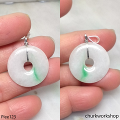 Jade Donut pendant
