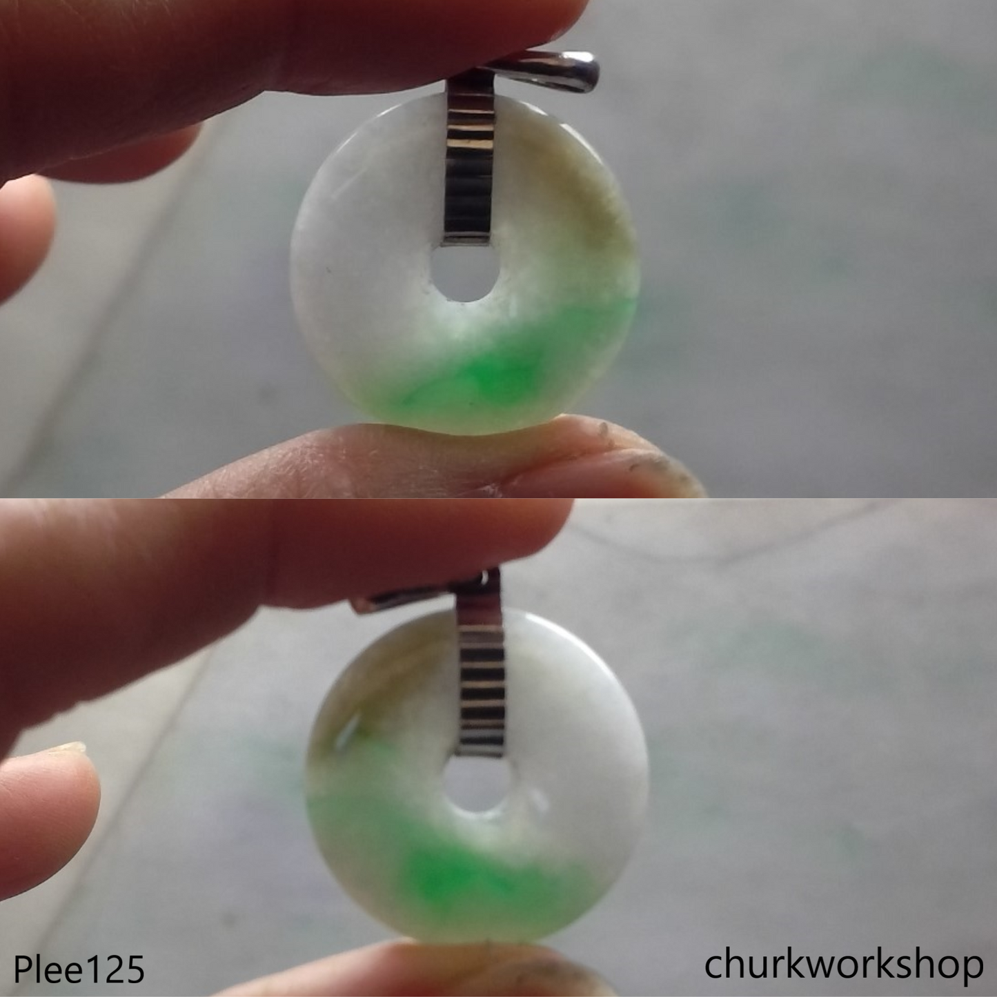Jade Donut pendant