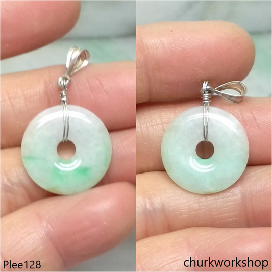 Jade Donut pendant