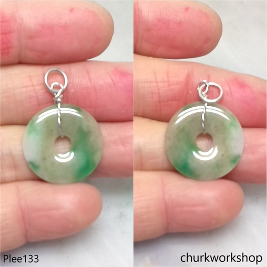 Jade Donut pendant