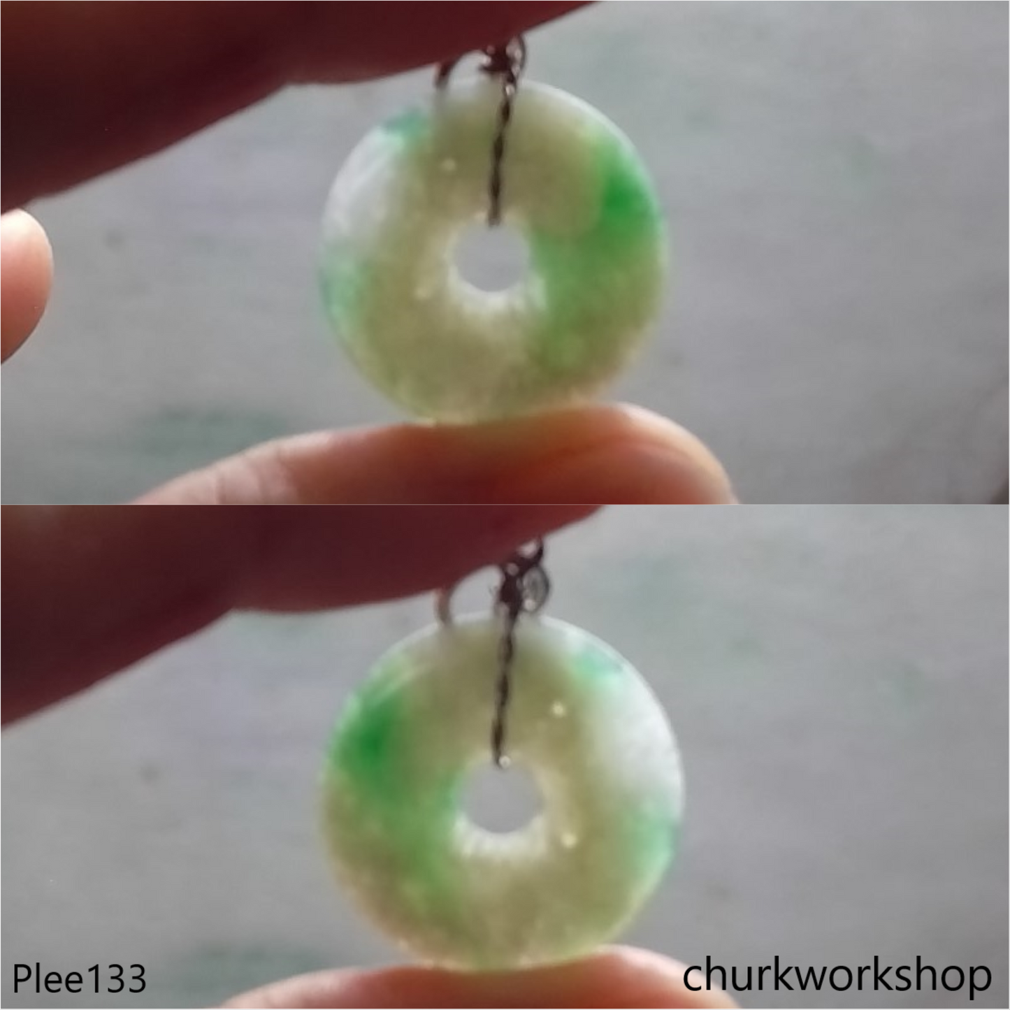 Jade Donut pendant