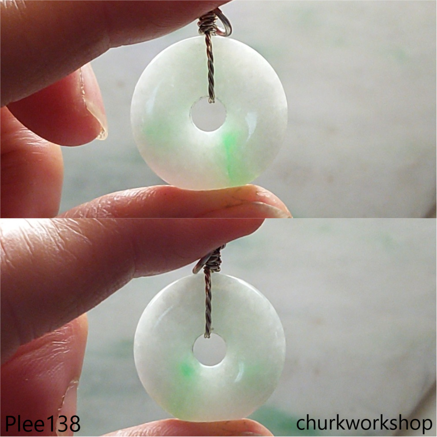Jade Donut pendant