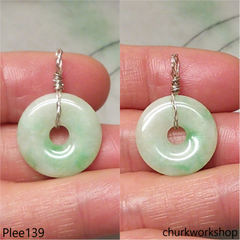 Small jade Donut pendant
